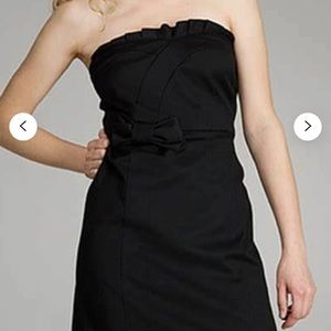 Juicy Couture Original Black Strapless Dress Size 4